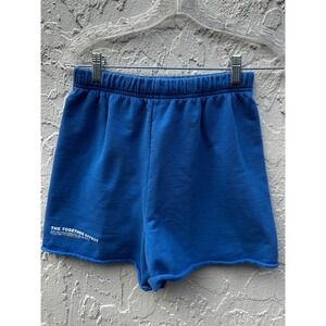 Mayfair The Label Together Effect Royal Blue Graphic‎ Sweat Shorts XS